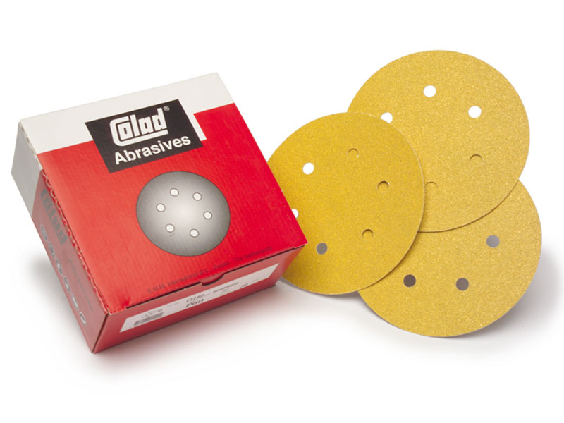 3650xxxx Colad Velcro Discs 6 Holes 150mm Colad Velcro Discs  6 Holes (150mm)