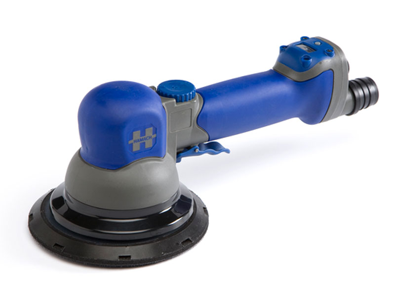 000248 Hamach Pneumatic Random Orbital Sander 5mm EHP165V Hamach Pneumatic Random Orbital Sander – 5mm – 360 l/min – EHP165V