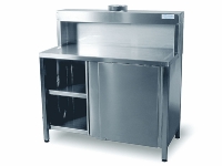 thumbs 000463 000465 Hamach RVS Stainless Steel Mixing Table HT120 Stainless Steel Table & Container