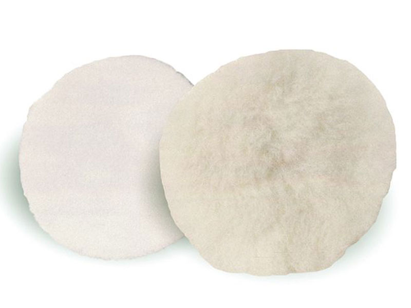 007807 Hamach Wool Pads Hamach Wool Pads – 75mm – Tackup (Velcro) – Mini Polishing Sheep Skin – Spotrepair